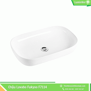 Chậu Lavabo Đặt Bàn Fukyoo F7114