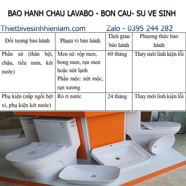 Bảo Hành Sứ Vệ Sinh Brasler