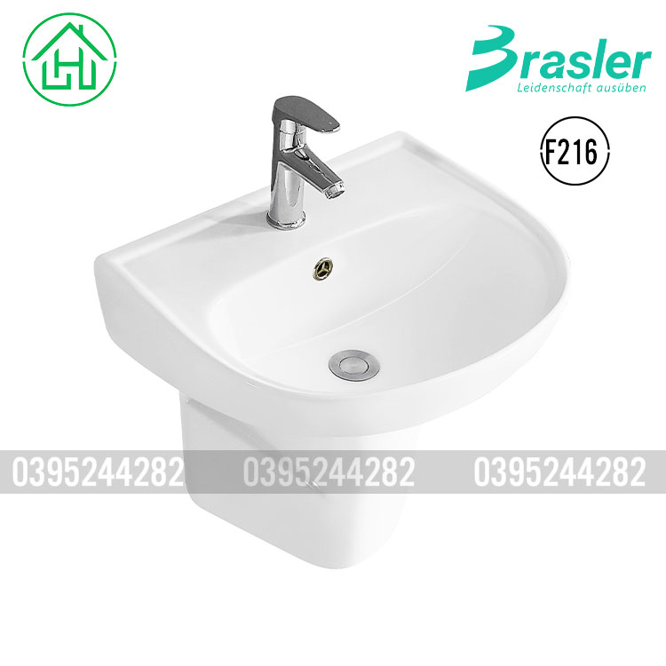 Chậu Rửa Mặt Lavabo Brasler F216 Hà nội