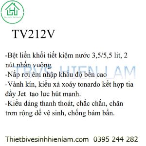 Thông Tin Bồn Cầu Cosani