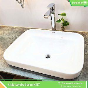 Chậu Lavabo Bán âm Cosani Ci17