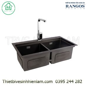 chậu rửa bát Na No hoài đức Rangos 8245a