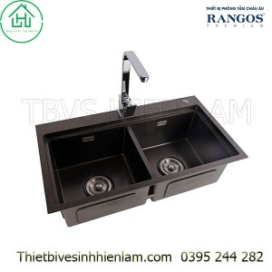 chậu rửa bát Rangos 8245a hoài đức