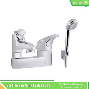 Vòi Lavabo Liền Sen V7005