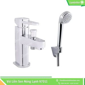 Vòi Lavabo Liền Sen V7011