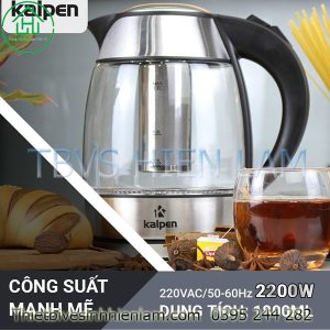 ấm Nước Siêu Tốc Kalpen, ấm Nước Siêu Tốc Thủy Tinh