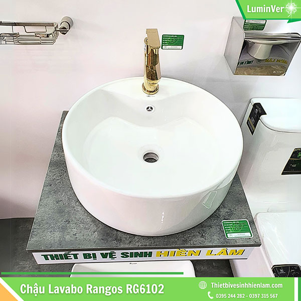 Chậu Lavabo Rangos Rg6102 Hoài đức