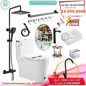 Com Bo Thiết Bị Vệ Sinh Lhv109 Nhà Tắm