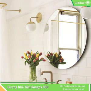 Gương Phòng Tắm Phôi Bỉ D60 Rangos