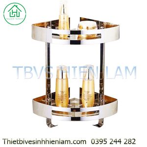 Kg01 Kệ Góc Tròn Nhà Tắm