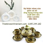 Sự Khác Nhau Về Gốm Sứ Trong Nhà Tắm