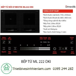 Bếp Từ D'mestik Ml222 Dki 1