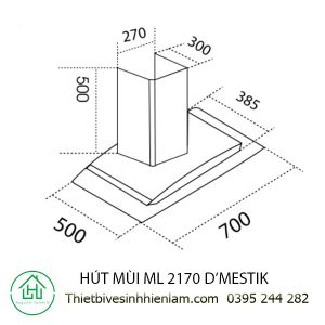 Hút Mùi Ml 2170 Dmestik Hà Nội 2