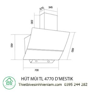 Hút Mùi Tl 4770 Dmestik Hà nội 3