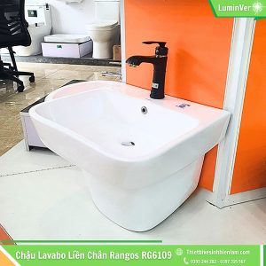 Chậu Lavabo Liền Chân Rangos Rg6109
