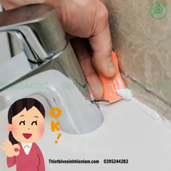 Hoàn Thiện cách Lắp Chậu Lavabo Treo Tường