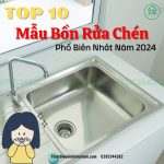 Top 10 Mẫu Bồn Rửa Chén Phổ Biến Nhất 2024