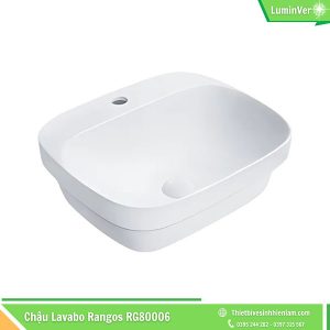 Chậu Lavabo Bàn đá Rangos Rg80006