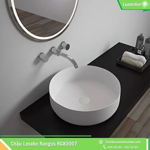 Chậu Lavabo Bàn đá Rangos Rg80007
