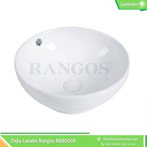 Chậu Lavabo Bàn đá Rangos Rg80009