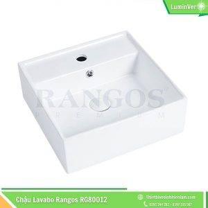 Chậu Lavabo Bàn đá Rangos Rg80012