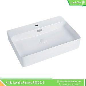 Chậu Lavabo Bàn đá Rangos Rg80013