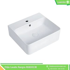 Chậu Lavabo Bàn đá Rangos Rg80013b
