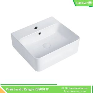 Chậu Lavabo Bàn đá Rangos Rg80013c