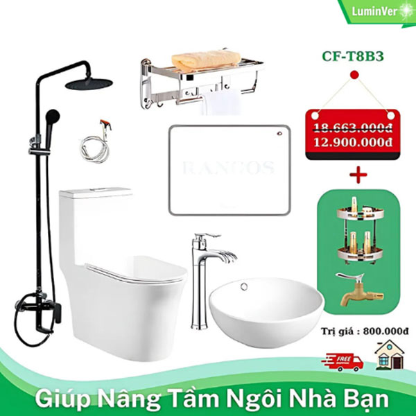 Combo Thiết Bị Vệ Sinh Hoài đức