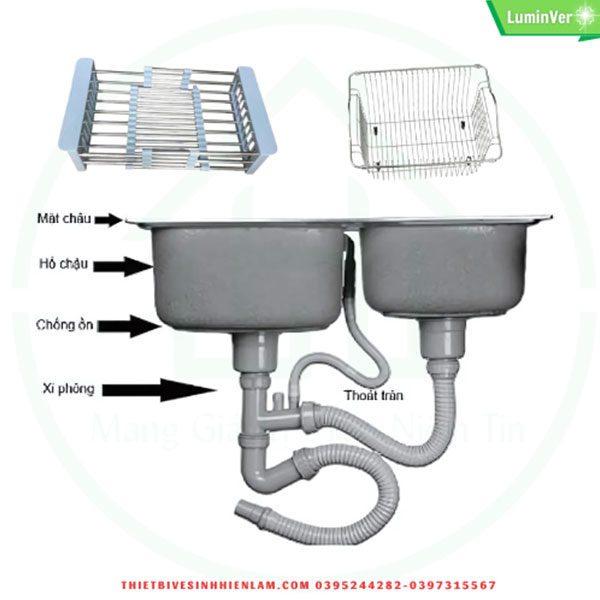 Phụ Kiện Chậu Rửa Bát Hoài đức